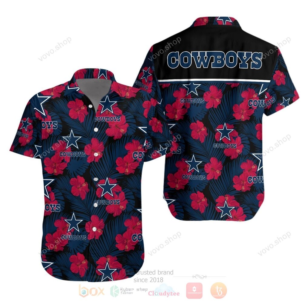 Dallas Cowboys Hawaiian Shirt Short 1