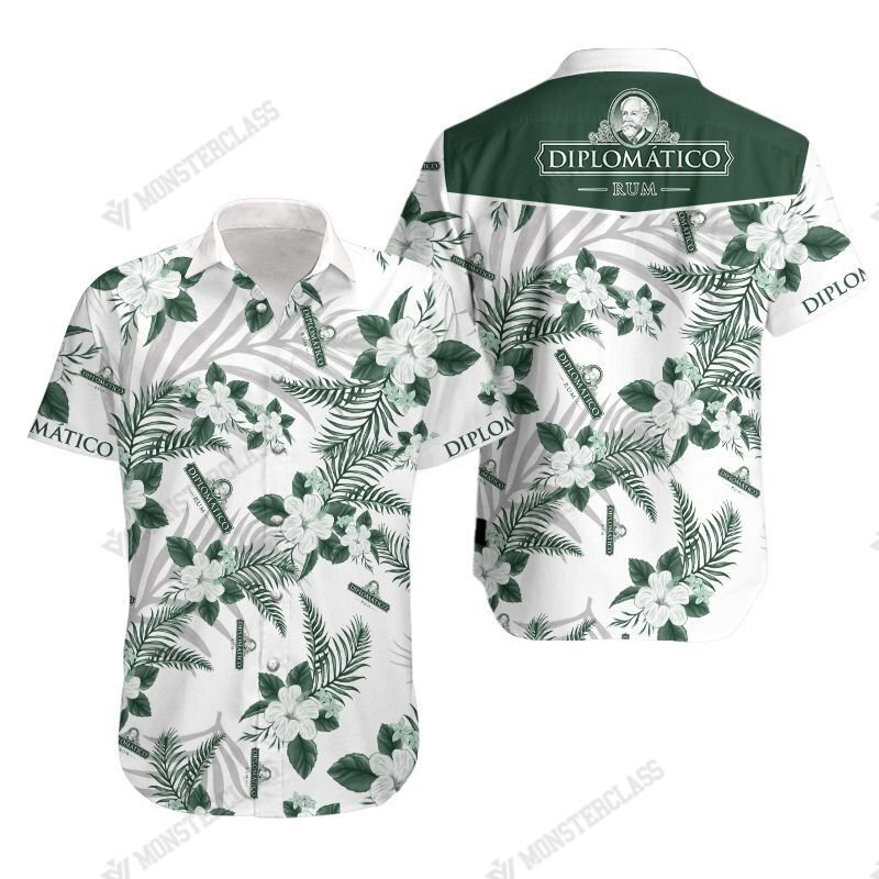 Diplomatico Hawaiian Shirt Short