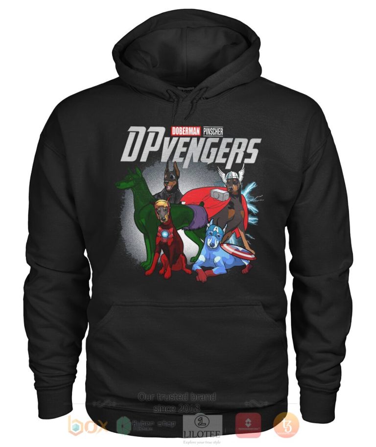 Doberman Dpvengers 3D Hoodie Shirt 1