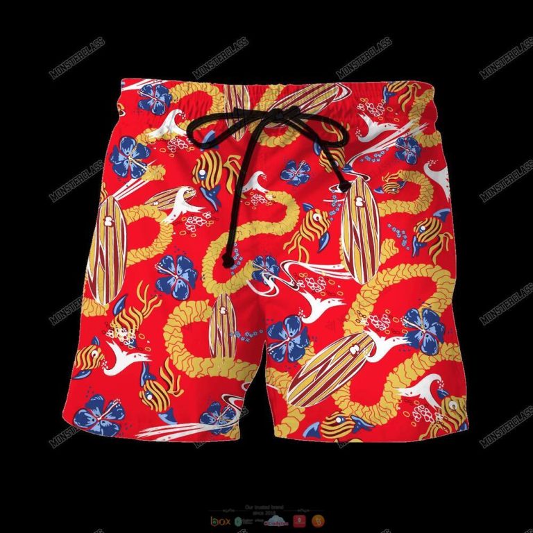 Dr Gonzo Hawaiian Shirt Shorts 1