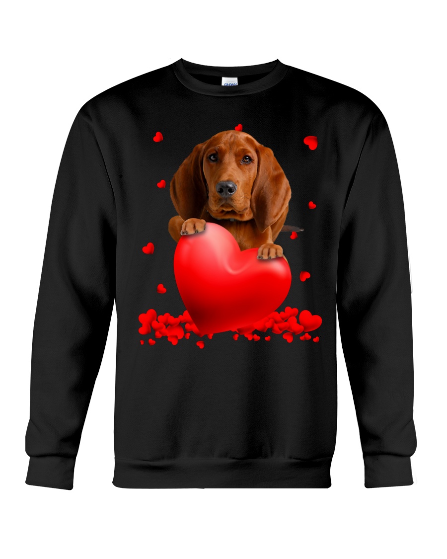 E6kpbx3B Redbone Coonhound Valentine Hearts shirt hoodie 7