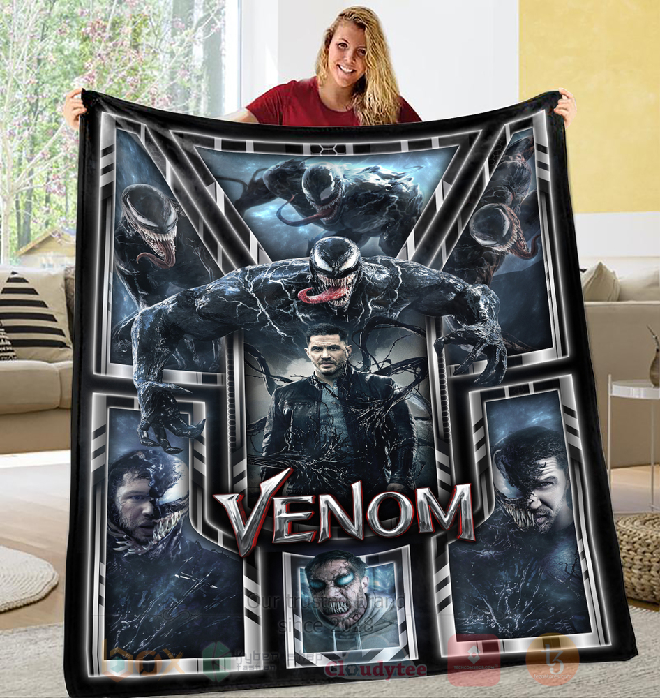 Eddie Brock Venom Blanket