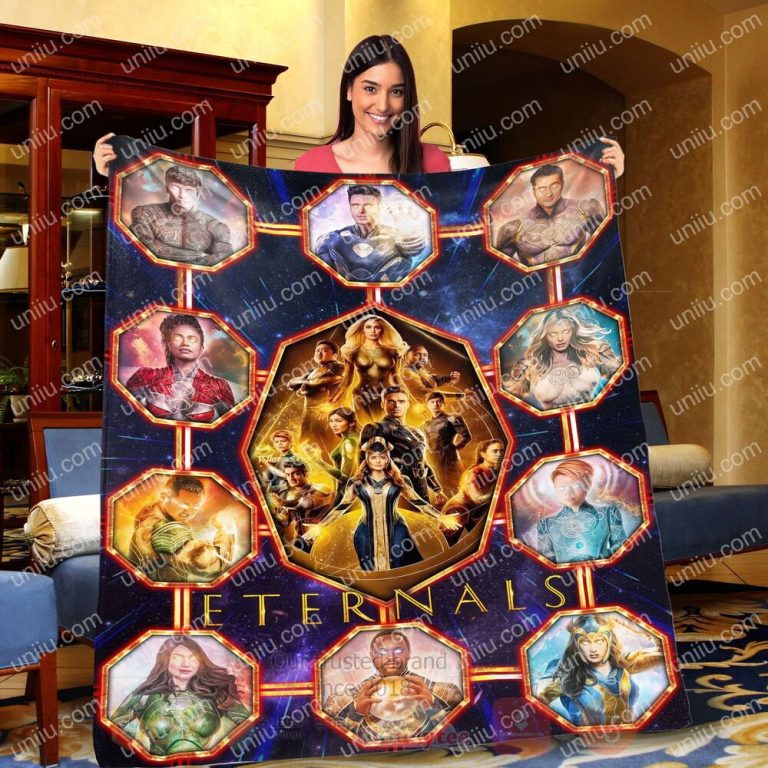 Eternals Super Here Blanket