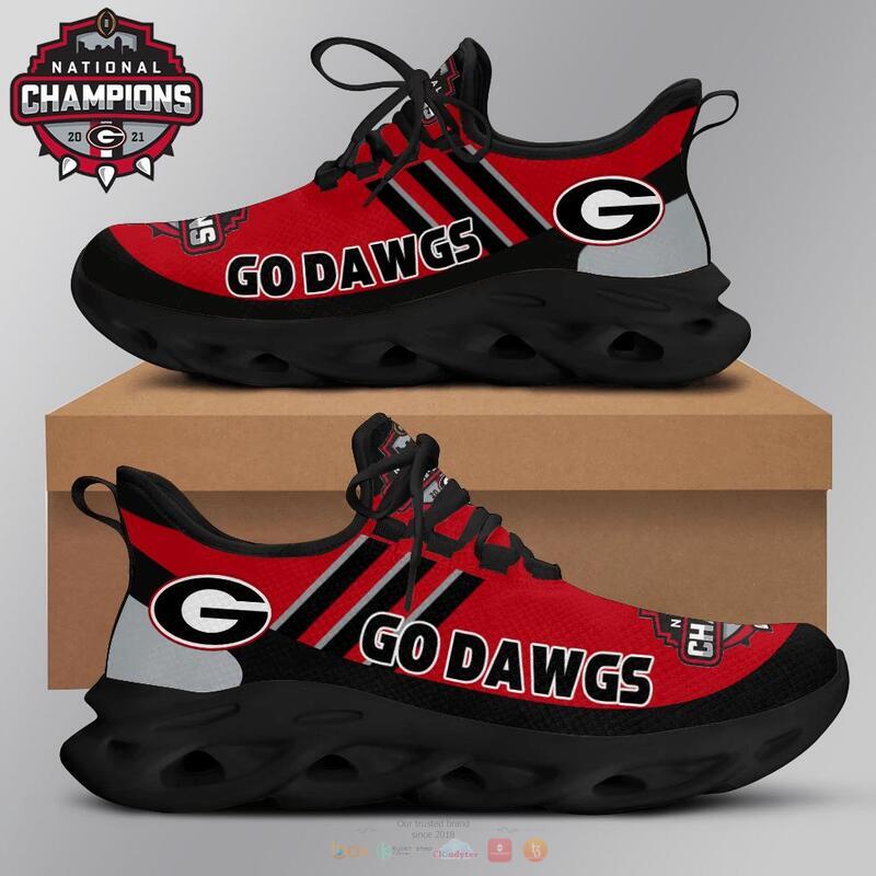 Georgia Bulldogs Go Dawgs Clunky Max Soul Shoes