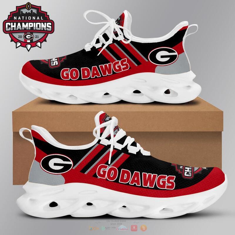 Go Dawgs Champion Georgia Bulldogs Clunky Max Soul Shoes 1
