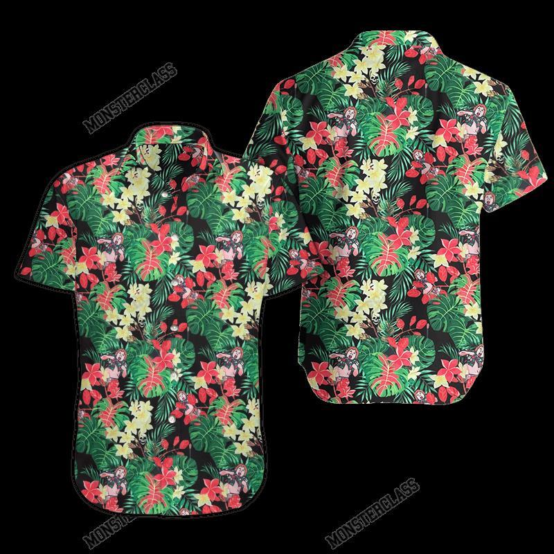 Goonies Chunk Truffle Shuffle Tropical Hawaiian Shirt Short 1