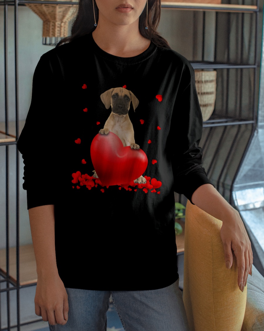 Great Dane Valentine Hearts shirt hoodie 10