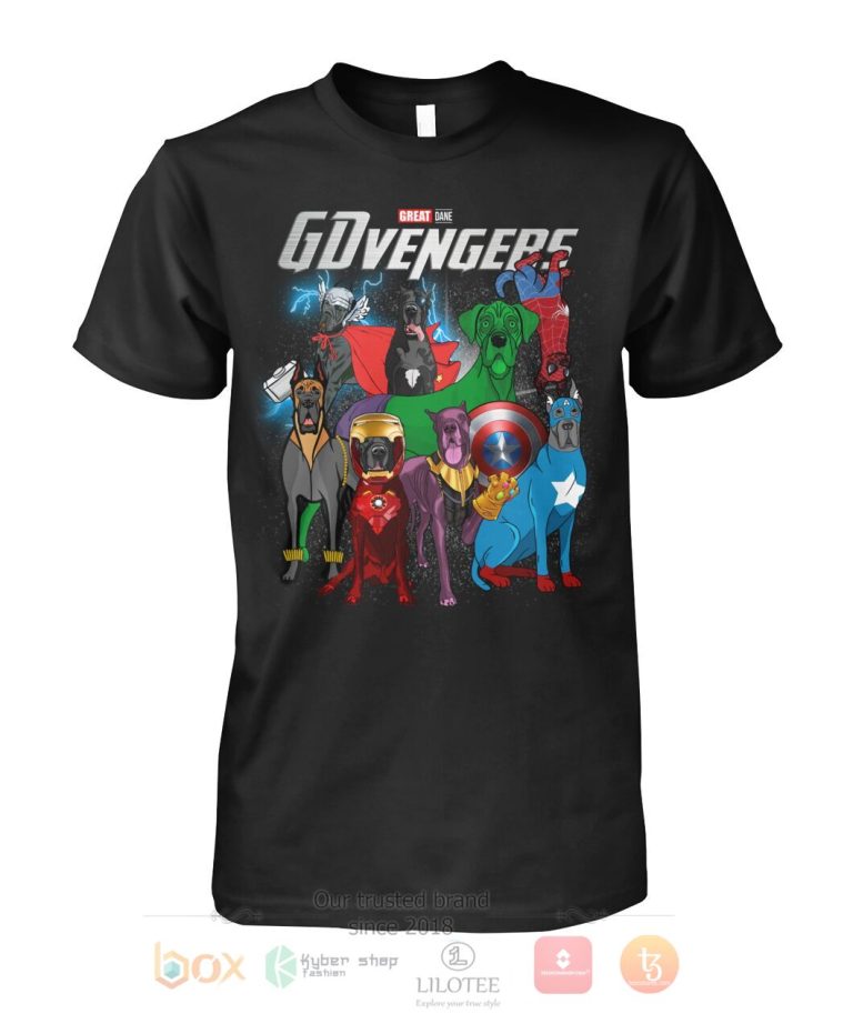 Great Dane Gdvengers 3D Hoodie Shirt 1 2