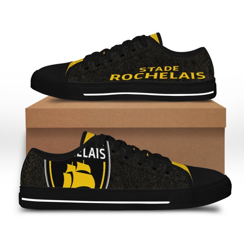 HOT Stade Rochelais Club canvas low top shoes 6