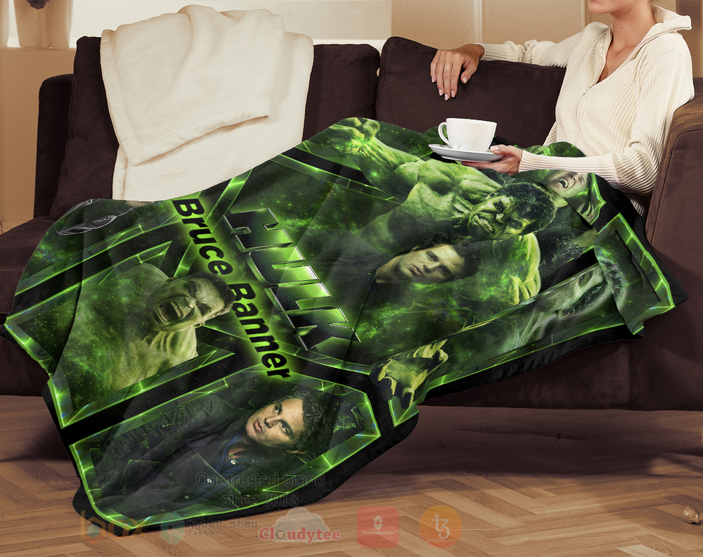 Hulk Bruce Banner Blanket 1 2
