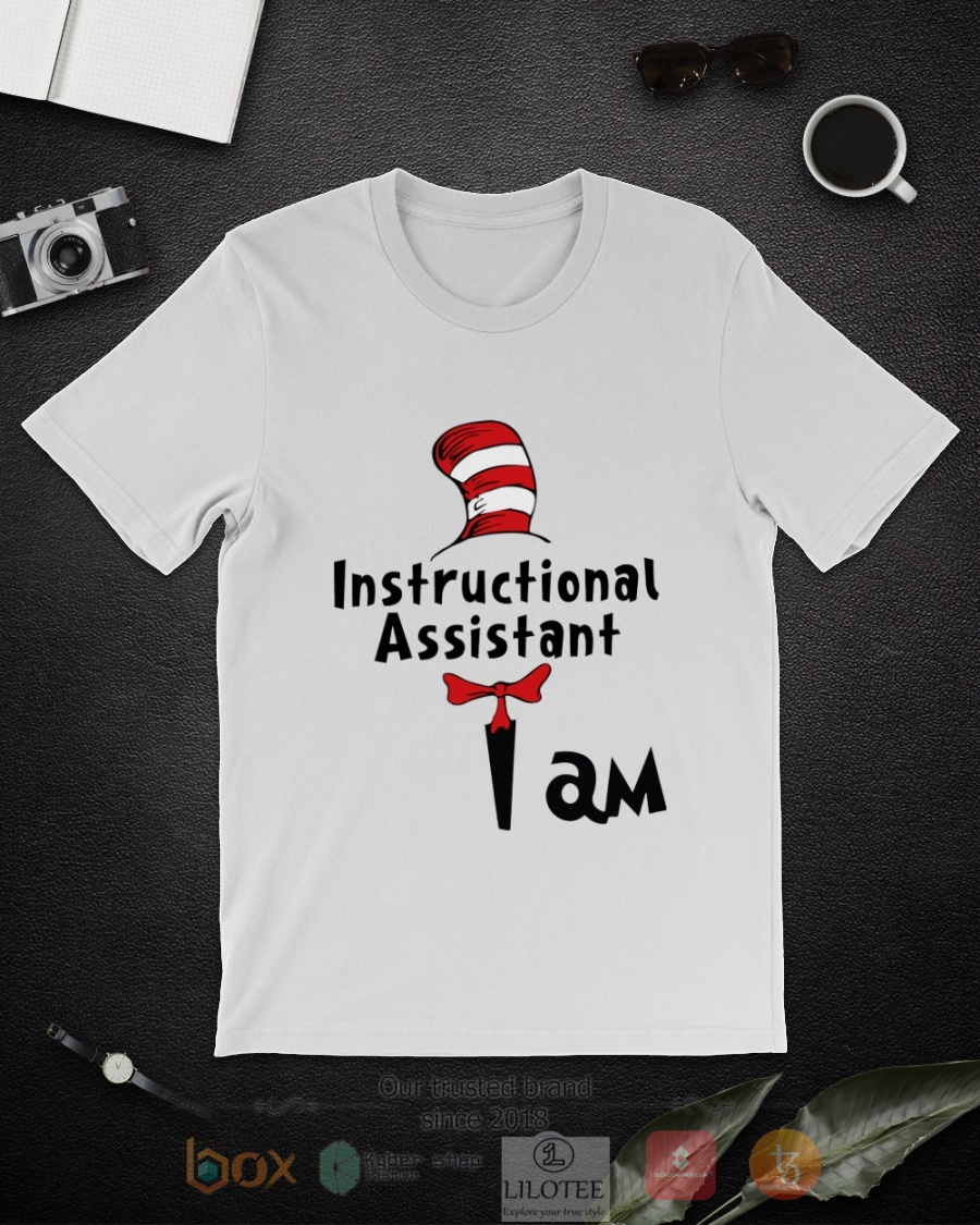 Instructional Assistant I Am Dr Seuss 3D Hoodie Shirt