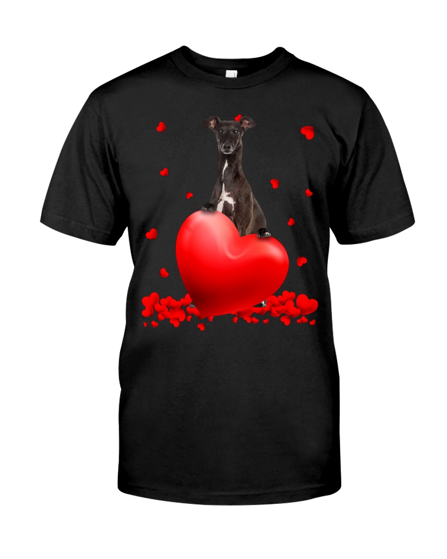 Italian Greyhound Valentine Hearts shirt hoodie 1