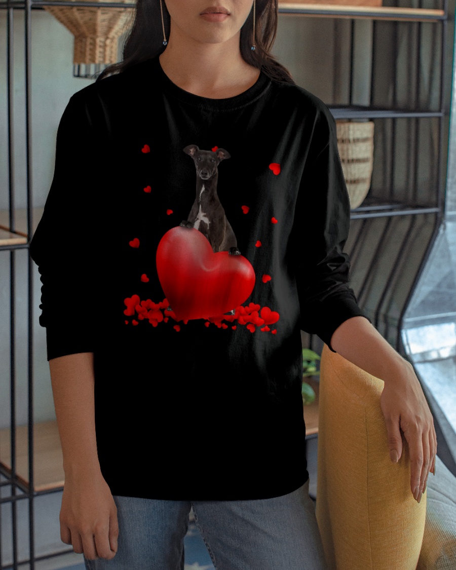 Italian Greyhound Valentine Hearts shirt hoodie 11