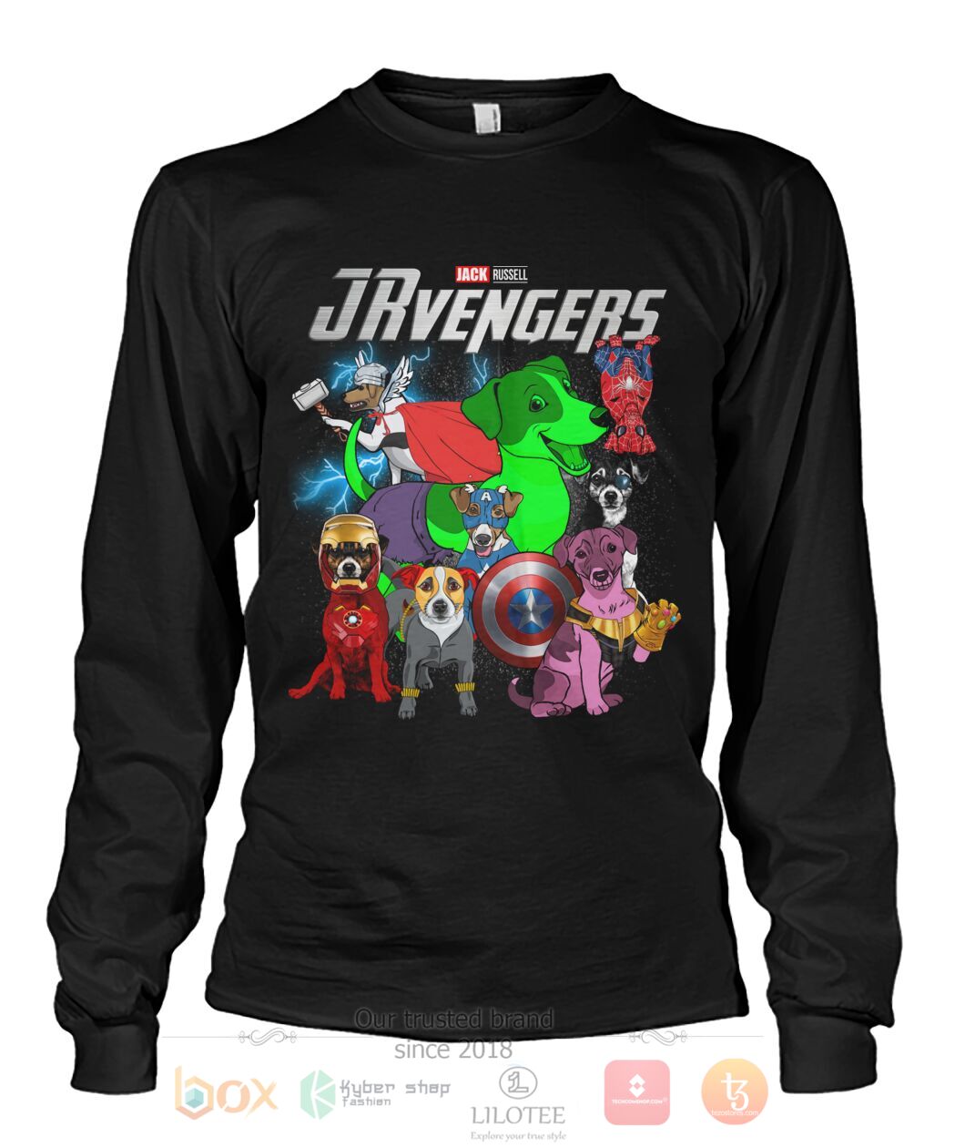 Jack Russell Jrvengers 3D Hoodie Shirt