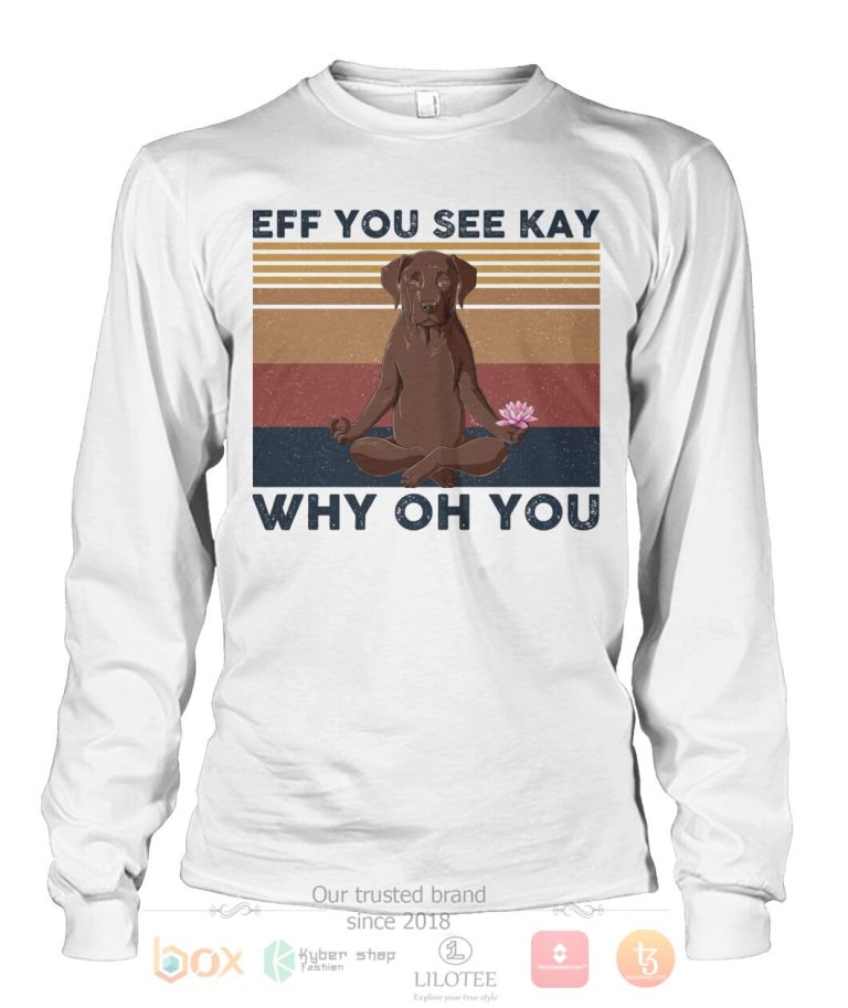 Labrado Yoga Eff You See Kay Why Oh You 3D Hoodie Shirt