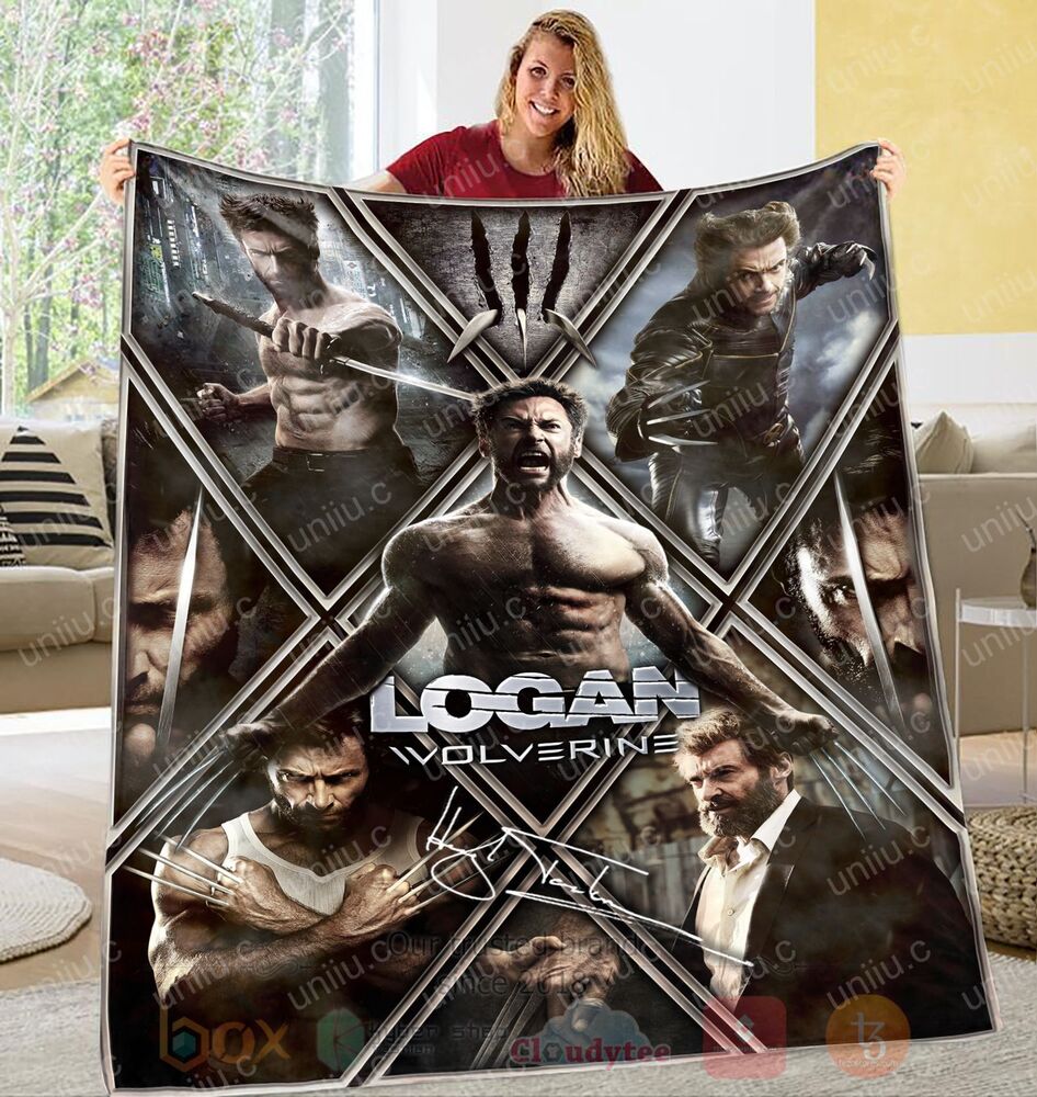 Logan Wolverine X men Blanket 1