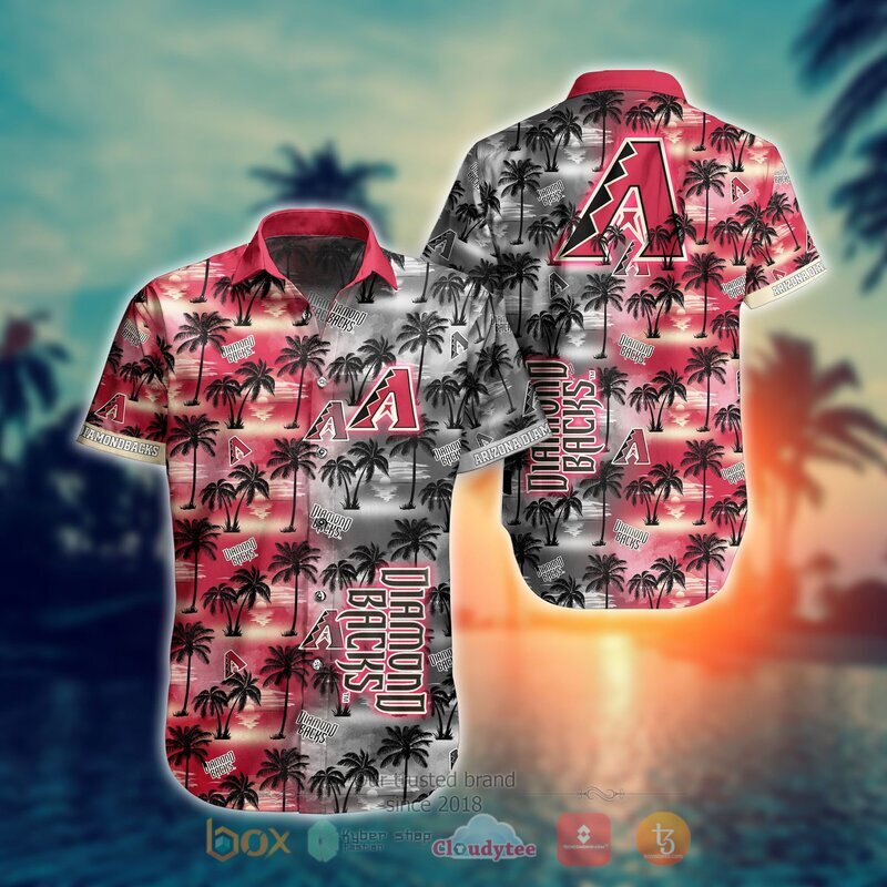 MLB Arizona Diamondbacks Coconut Hawaiian shirt Short