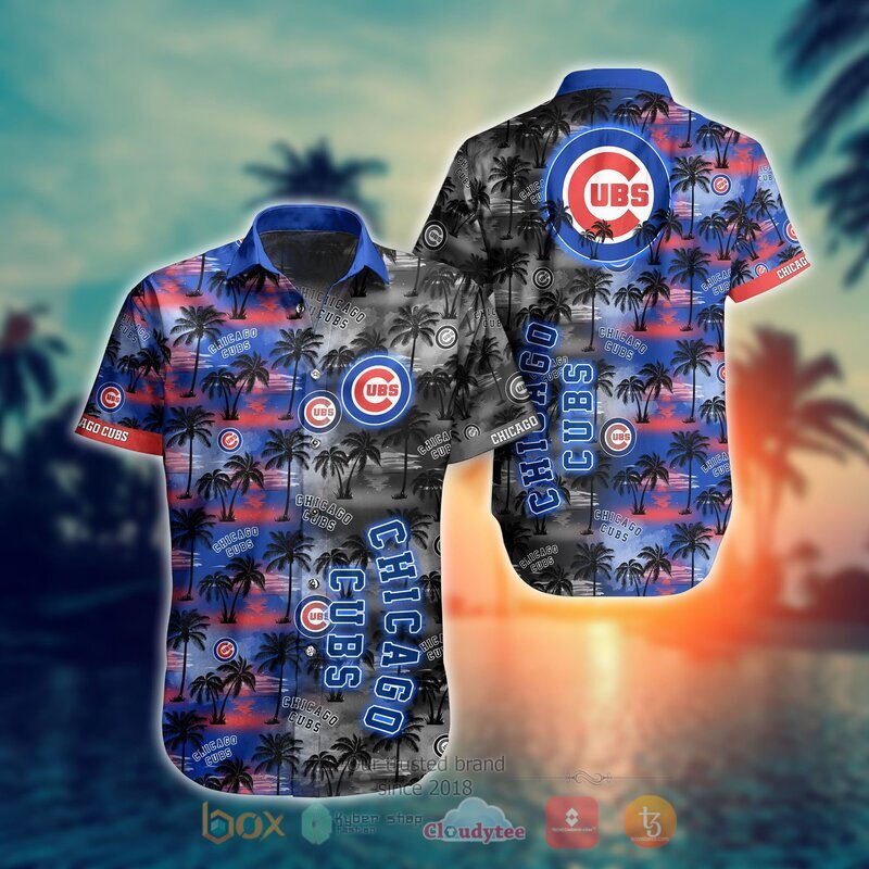 MLB Chicago Cubs Coconut Hawaiian shirt Short