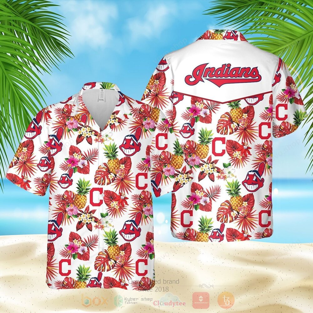 MLB Cleveland Guardians Hawaiian Shirt Short