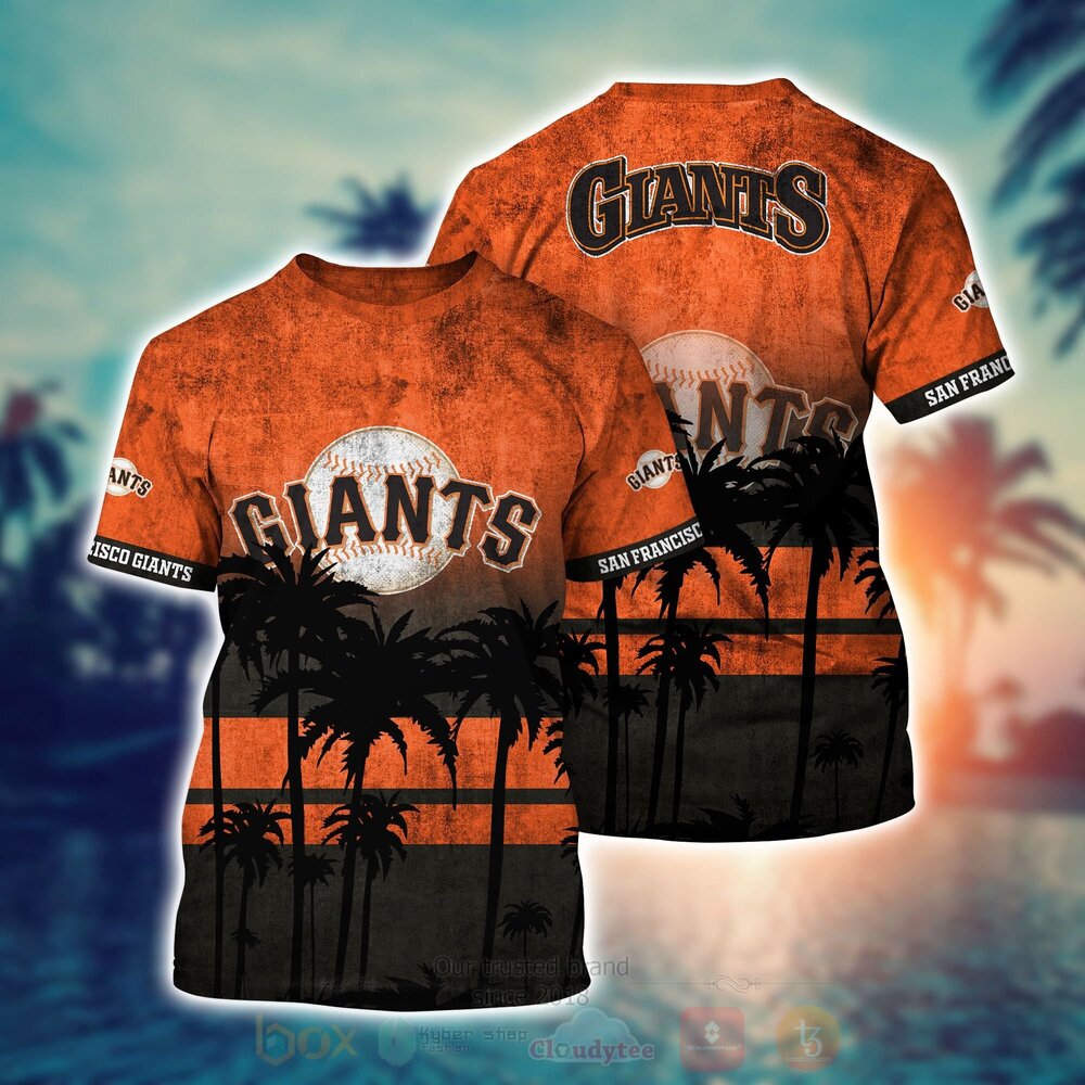 MLB Francisco Giants Hawaiian Shirt Short 1