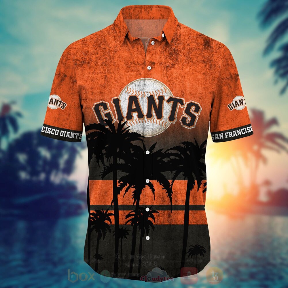 MLB Francisco Giants Hawaiian Shirt Short 1 2
