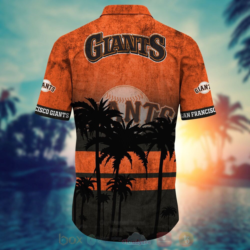 MLB Francisco Giants Hawaiian Shirt Short 1 2 3