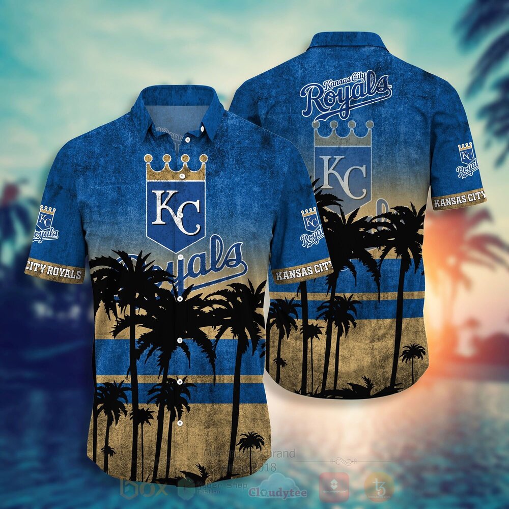 MLB Kansas City Royals Hawaiian Shirt Short