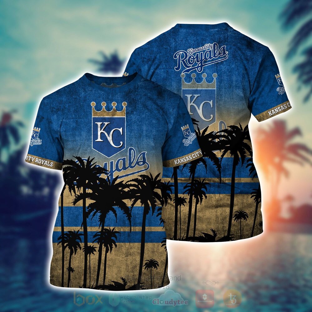 MLB Kansas City Royals Hawaiian Shirt Short 1
