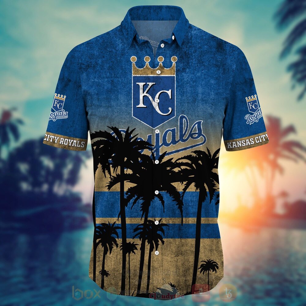 MLB Kansas City Royals Hawaiian Shirt Short 1 2