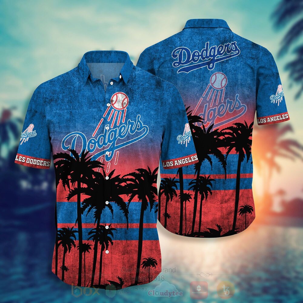 MLB Los Angeles Dodgers Hawaiian Shirt Short
