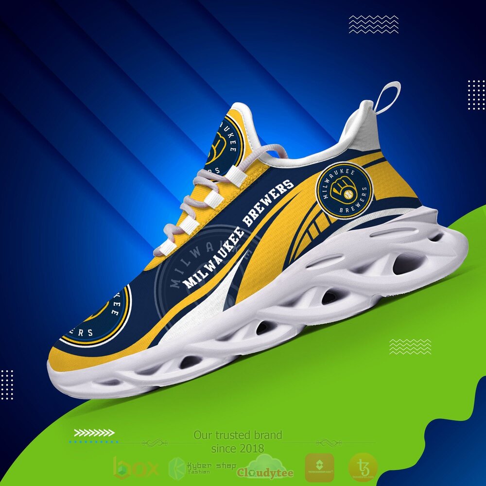 MLB Milwaukee Brewers Clunky Max Soul Shoes