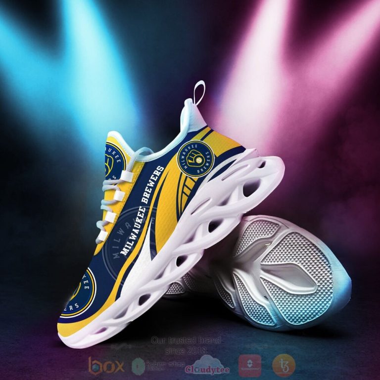 MLB Milwaukee Brewers Clunky Max Soul Shoes 1 2