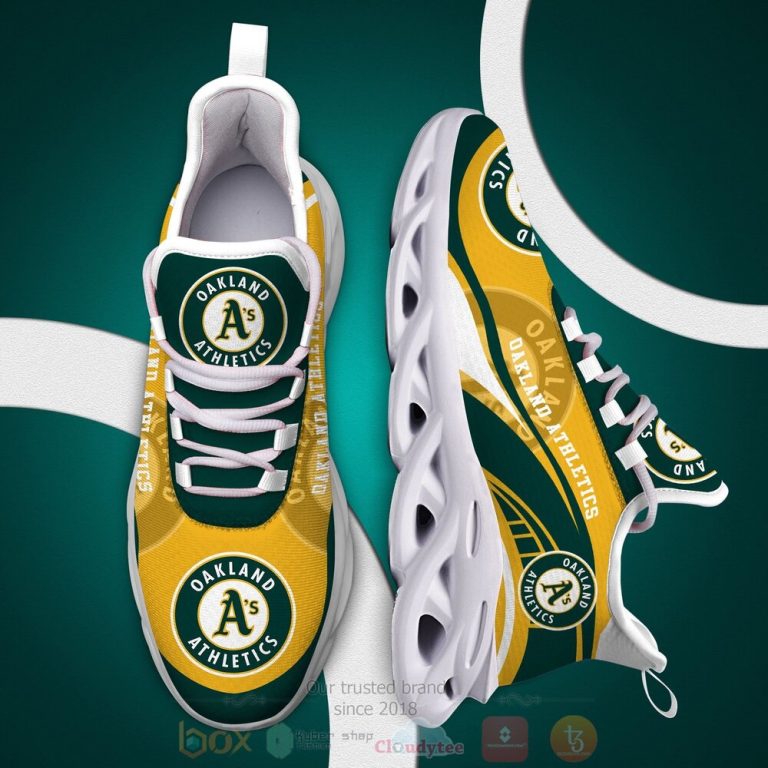 MLB Oakland Athletics Clunky Max Soul Shoes 1 2