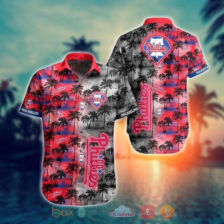 MLB Philadelphia Phillies Coconut Hawaiian shirt Short