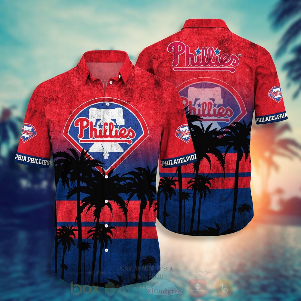 MLB Philadelphia Phillies Hawaiian Shirt Short