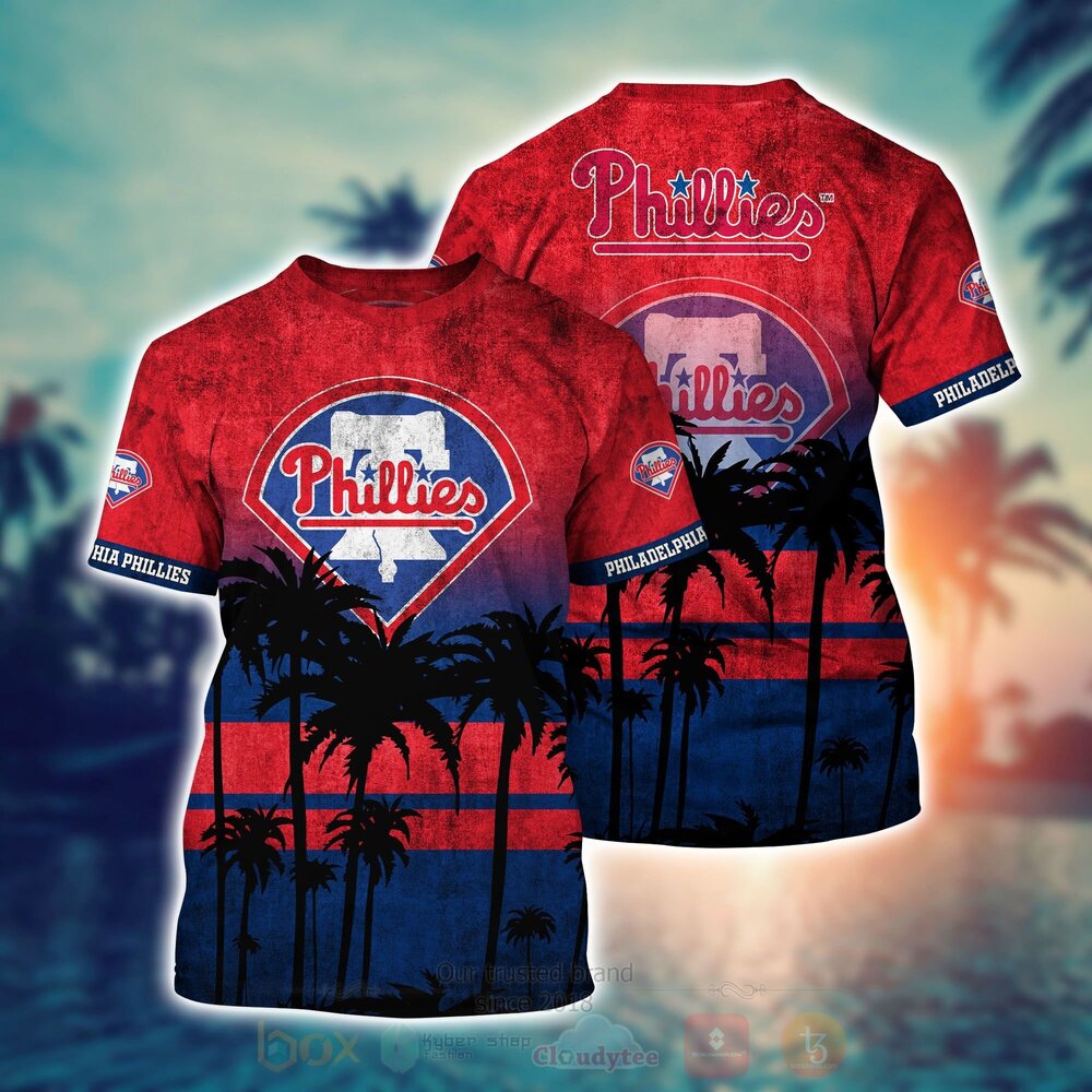 MLB Philadelphia Phillies Hawaiian Shirt Short 1