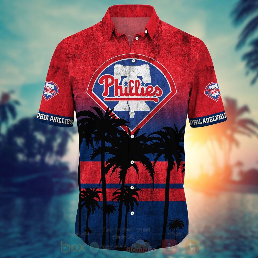 MLB Philadelphia Phillies Hawaiian Shirt Short 1 2