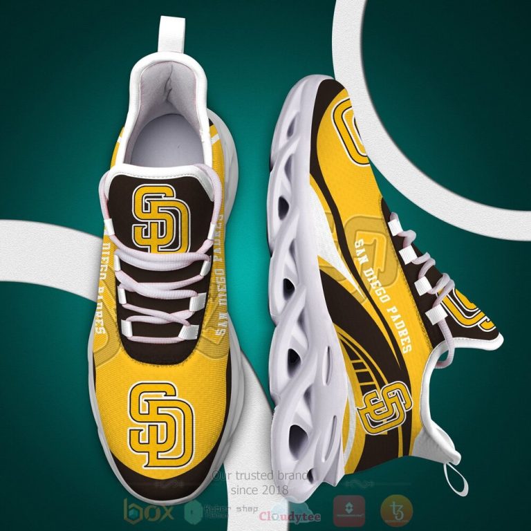 MLB San Diego Padres Clunky Max Soul Shoes 1 2