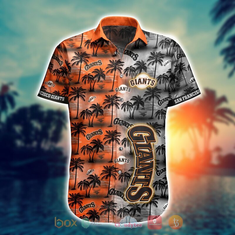 MLB San Francisco Giants Coconut Hawaiian shirt Short 1