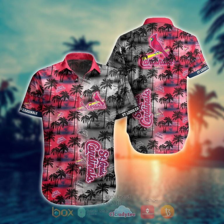 MLB St Louis Cardinals Coconut Hawaiian shirt Short