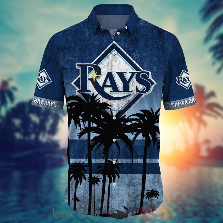 MLB Tampa Bay Rays Hawaiian Shirt Short 1 2