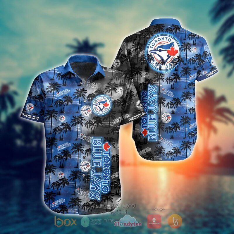 MLB Toronto Blue Jays Coconut Hawaiian shirt Short