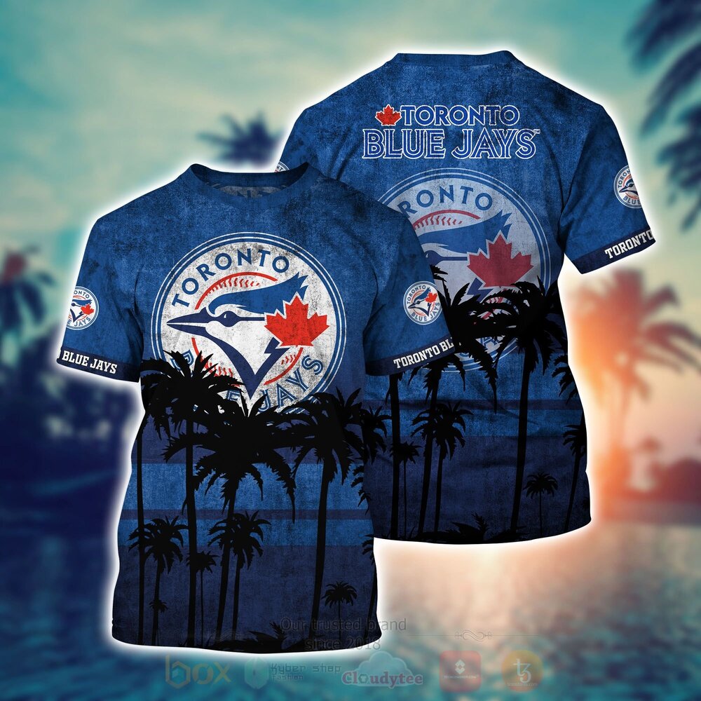 MLB Toronto Blue Jays Hawaiian Shirt Short 1