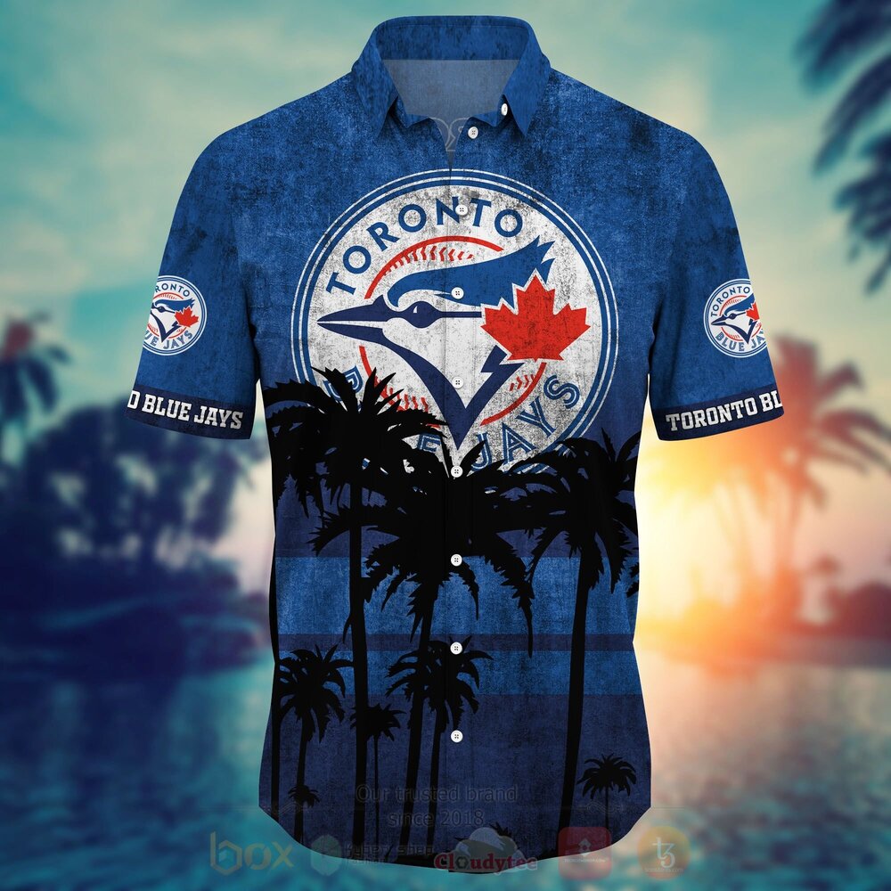 MLB Toronto Blue Jays Hawaiian Shirt Short 1 2