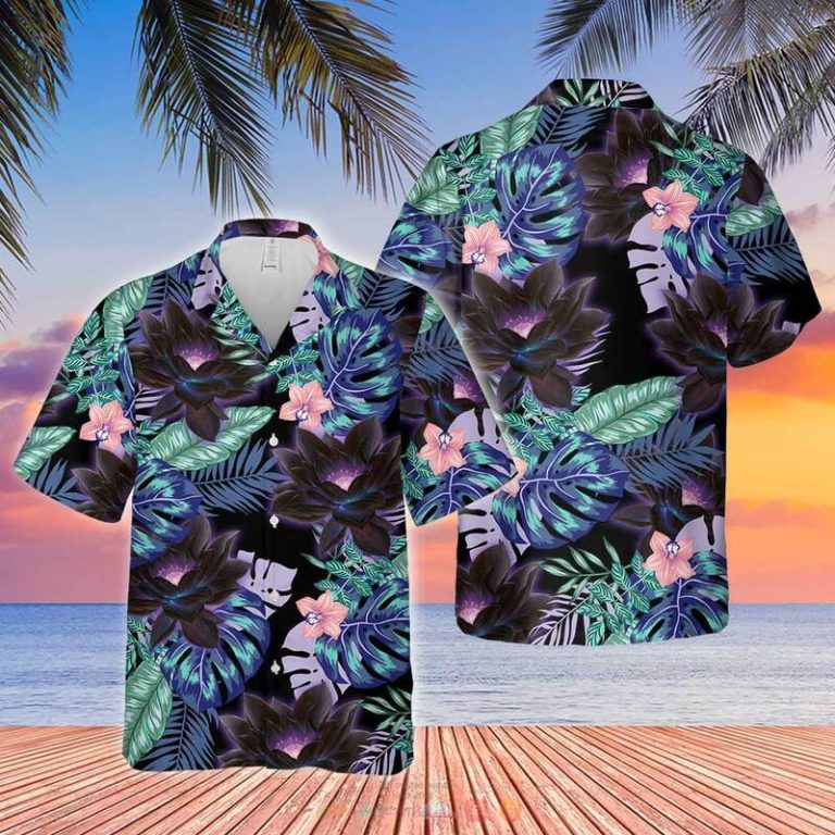 Magic The Gathering Black Lotus Tropical Hawaiian shirt