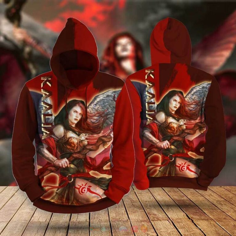 Magic The Gathering Kaalia 3d hoodie