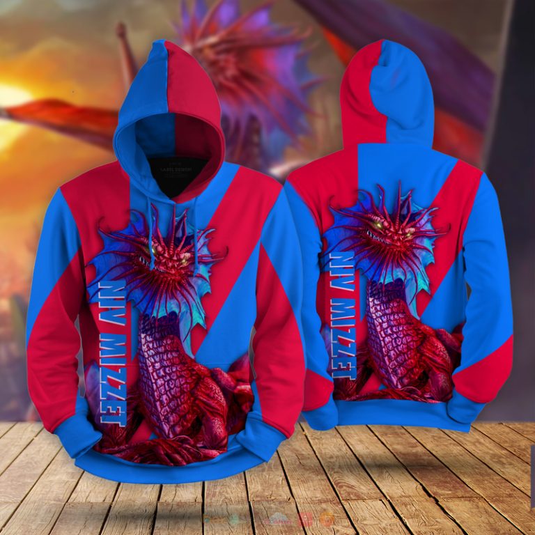 Magic The Gathering Niv Mizzet 3d hoodie