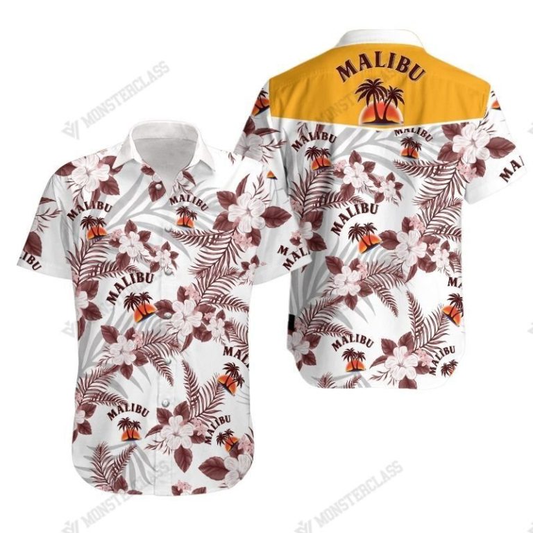 Malibu Hawaiian Shirt Short