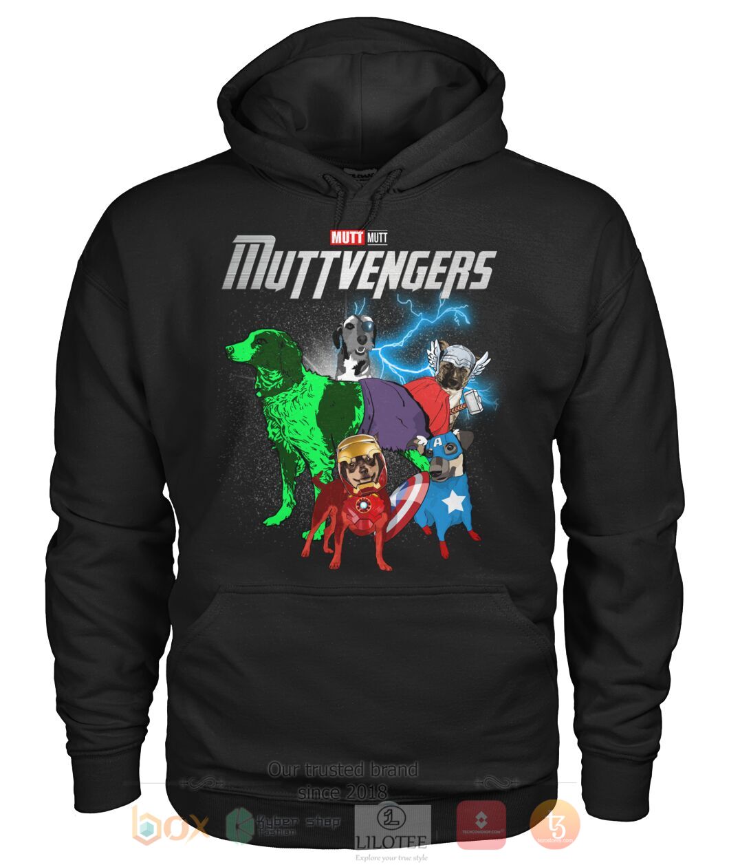 Muttvengers 3D Hoodie Shirt 1