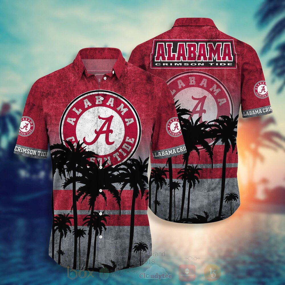 NCAA Alabama Crimson Tide Hawaiian Shirt Short